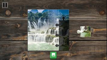 Waterfall jigsaw puzzle screenshot 1