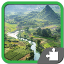 Asian landscapes jigsaw puzzle-APK