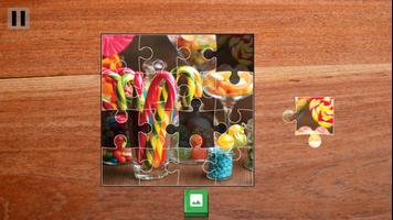 برنامه‌نما Candies & Sweets jigsaw puzzle عکس از صفحه