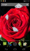 Diamantes e rosas LWP imagem de tela 3