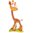 Giraffe Moving Wallpaper icône