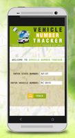 Vehicle Number Tracker الملصق