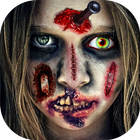 Zombie Face Booth Zeichen