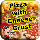 Pizza with Cheese Crust icône