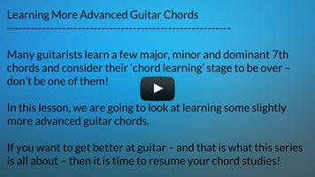 Learn Advanced Guitar Chords Ekran Görüntüsü 2