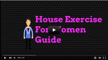 House exercise for women Guide syot layar 2