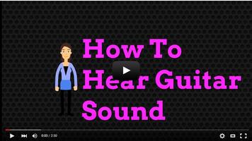 How To Hear Guitar Sound imagem de tela 2