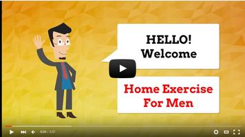 Home Exercise for Men captura de pantalla 1