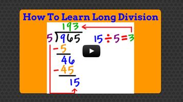 How To Learn Long Division اسکرین شاٹ 2
