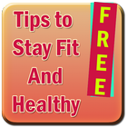 Tips To Stay Fit And Healthy 아이콘
