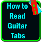 How To Read Guitar Tabs-icoon