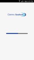 Clamms Seafood Affiche