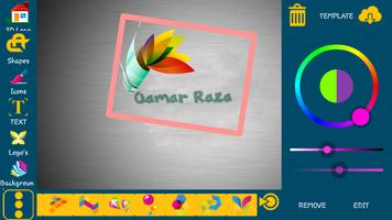 برنامه‌نما Logo Maker 2018 عکس از صفحه