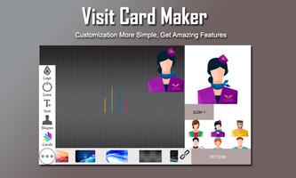 Visiting Card Maker capture d'écran 1