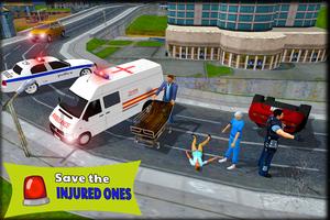 Ambulancia Juego Simulador Poster