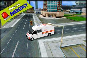 Ambulance Rescue 3D Simulator capture d'écran 1