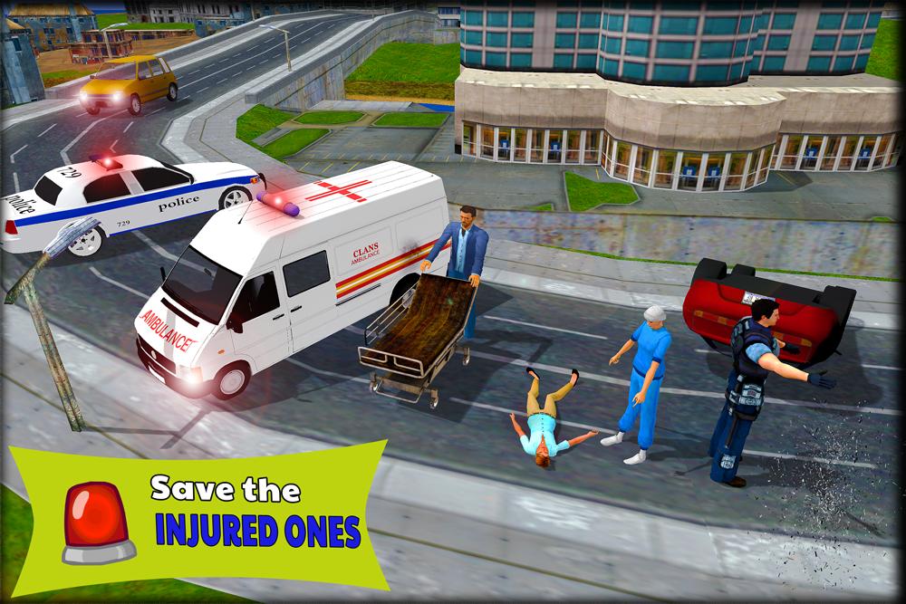 سيارة إسعاف لعبة محاكي for Android - APK Download