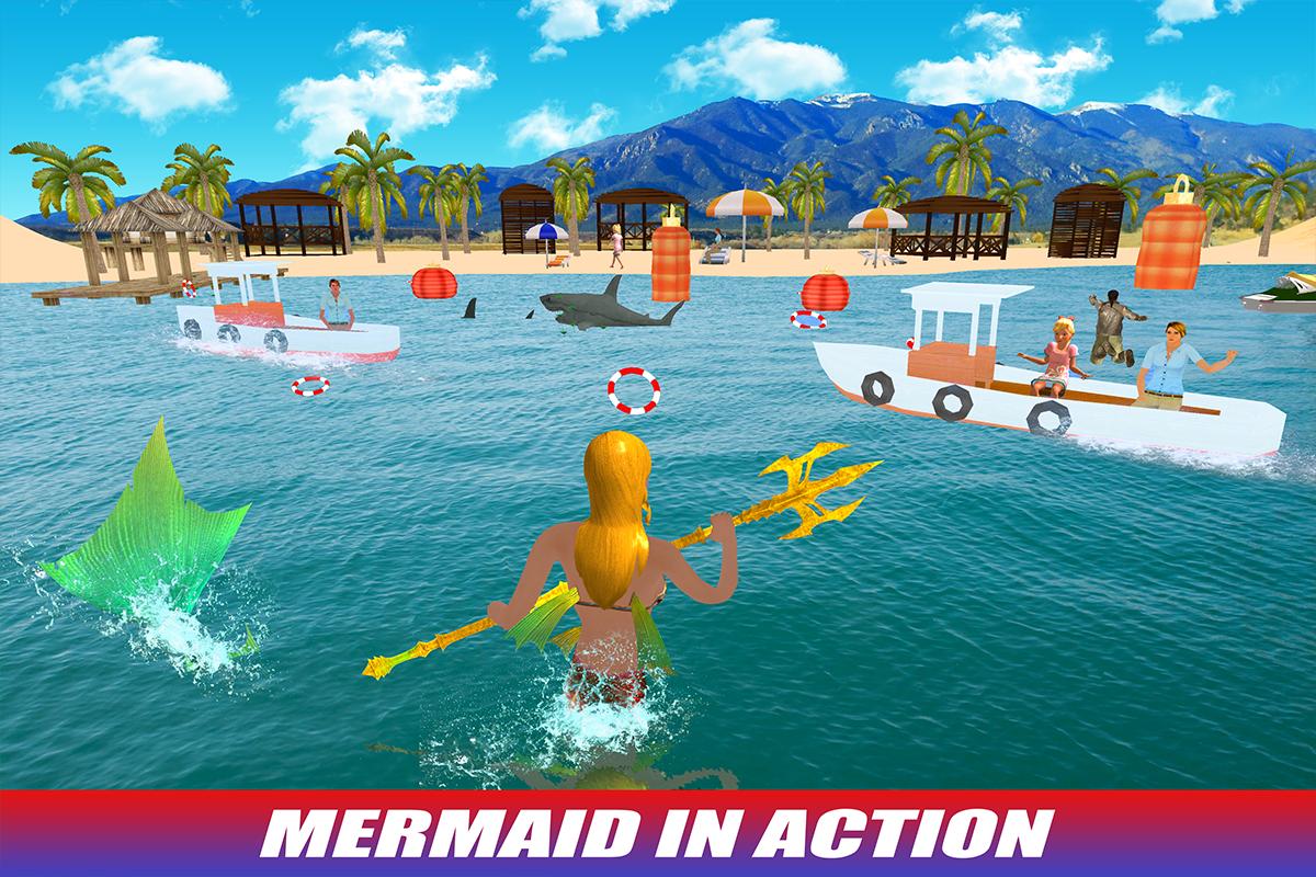 Angry Mermaid Attack Ocean Simulator For Android Apk Download - ocean simulator roblox