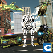 Army Transform Robot Hero icon