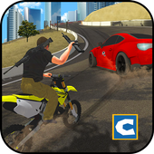 City Car American Gang Action Simulator icon