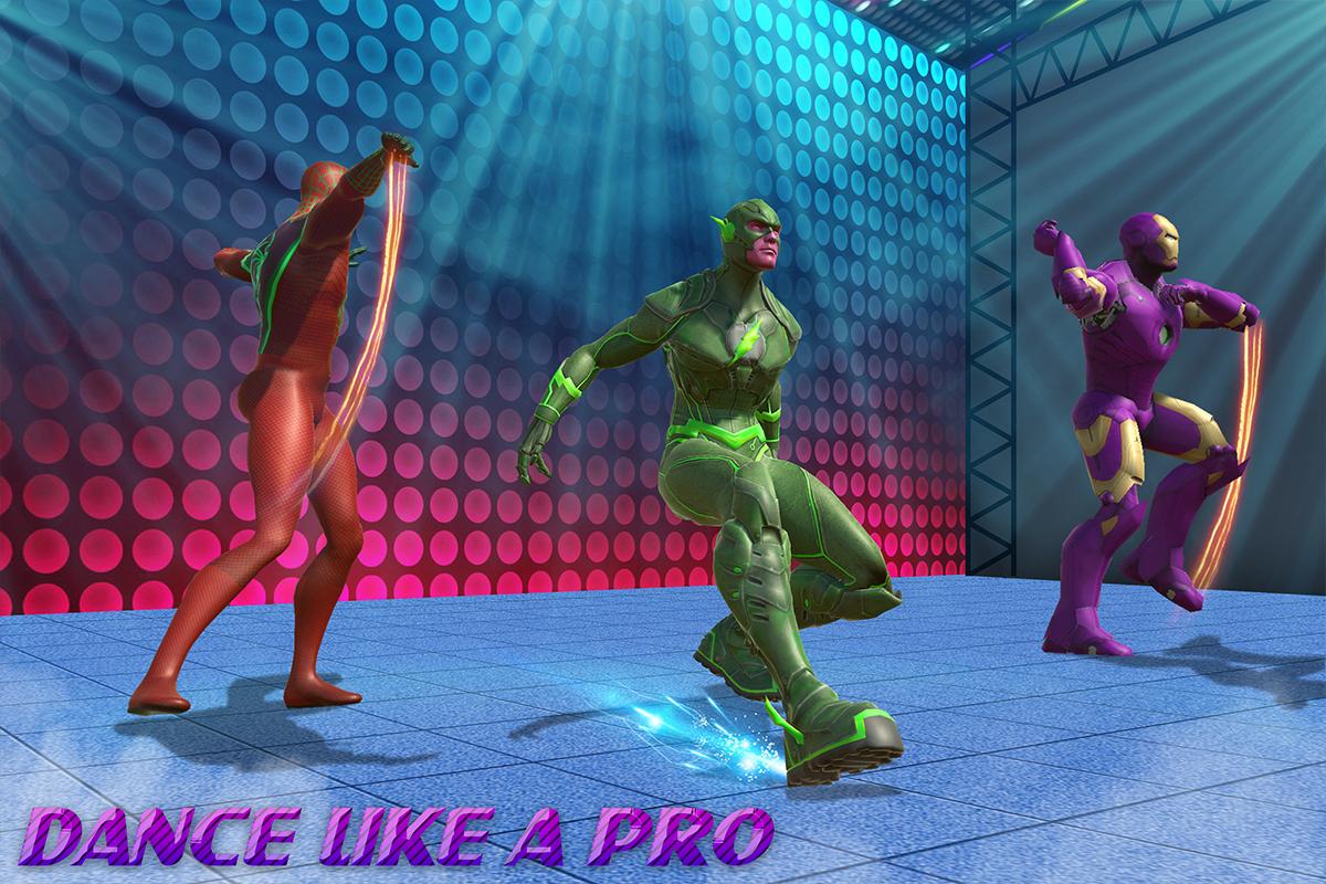 Superheroes Dancing School Game For Android Apk Download - roblox dancing simulator key