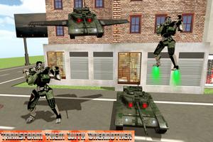 Terbang Robot Tank Simulator screenshot 2