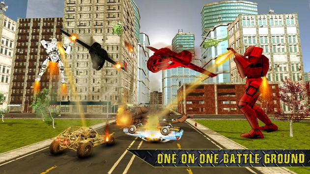 Terbang Robot Sepeda Simulator apk screenshot