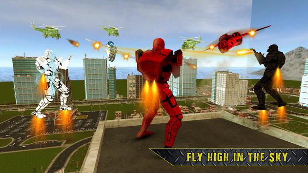 Terbang Robot Sepeda Simulator apk screenshot