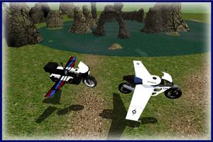 Flying Police Bike Simulator capture d'écran 1