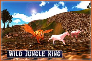 Flying Lion - Wild Simulator Affiche