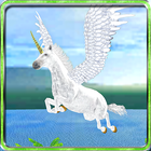 Flying Unicorn Simulator 3D icon