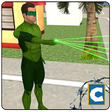 ikon Green Ring Hero Crime Battle