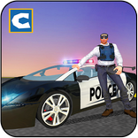 Police Car Driver City Chase Simulator