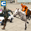 La polizia a cavallo Chase