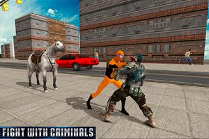 Poster La polizia a cavallo Chase