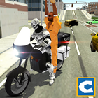 Super Moto Robot Police-icoon