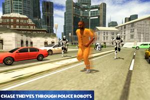 Cảnh sát Robot Bike Chase bài đăng