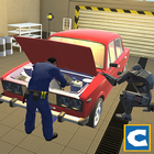 Robot Car Mechanic Simulator ไอคอน