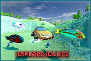 Underwater Surfer Sports Car screenshot 1