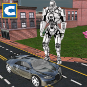 Transform Robot Car Battle icon