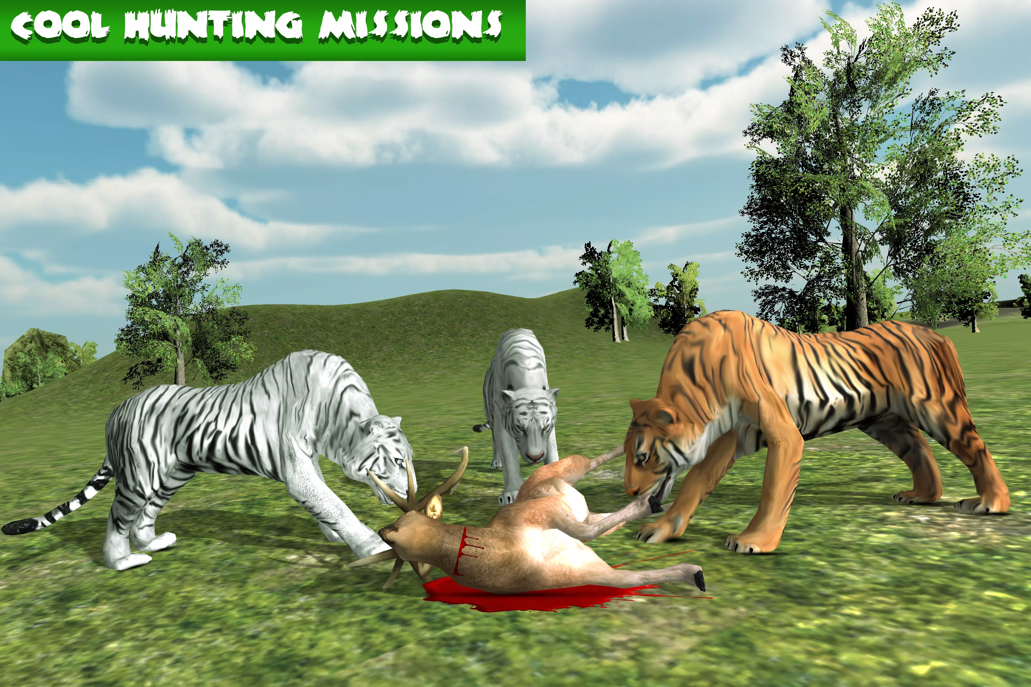 Jogo de Tigre Para Celular Tiger Simulator 3D Android ios Gameplay