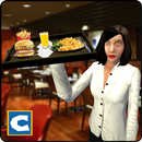 Nhà hàng Waitress ảo 3D Nhà hàng Sim APK