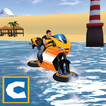 Water Surfing Bike Ride