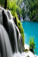 Waterfall Live Free Wallpapers Plakat