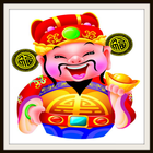 Chinese New Year God of Wealth Zeichen