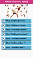 Muay Thai Boxing poster