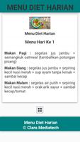 Menu Diet Harian 스크린샷 3
