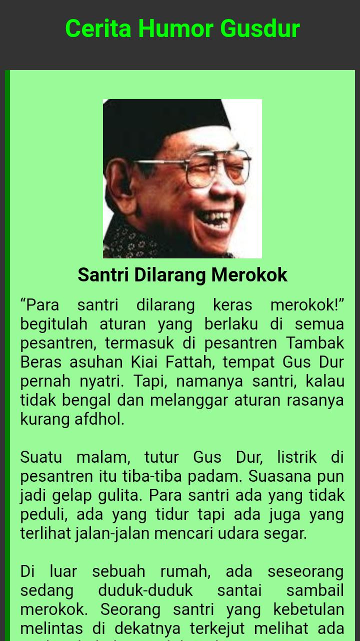 Cerita Humor Gusdur For Android Apk Download Cerita Humor Gusdur For Android Apk Download
