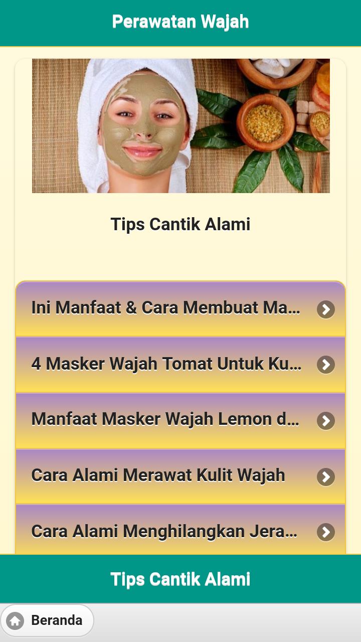 Tips Cantik Alami For Android Apk Download