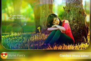 Garden Photo Editor 截图 1